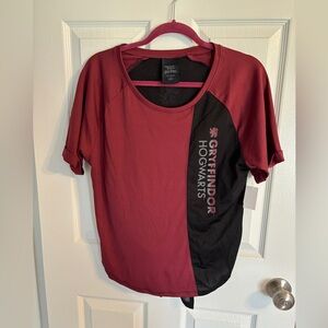 Harry Potter Gryffindor Athletic Tie Back Tee